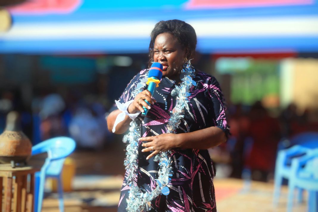 Chief Officer Gladys Mami Kivoto Graces Ndwae Ngone Mwaitu Ceremony at Kyandulu Village Chief Officer Gladys Mami Kivoto Graces Ndwae Ngone Mwaitu Ceremony at Kyandulu Village