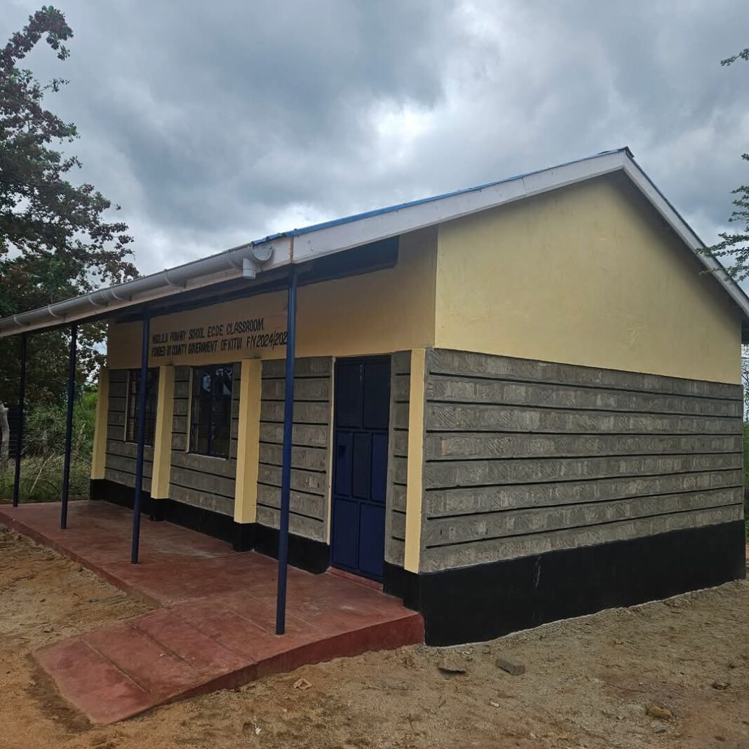 MCA Ndingo Leads Joyful Handover of New ECDE Classroom in Yatta Kwa Vonza Fb Img 1747745132813