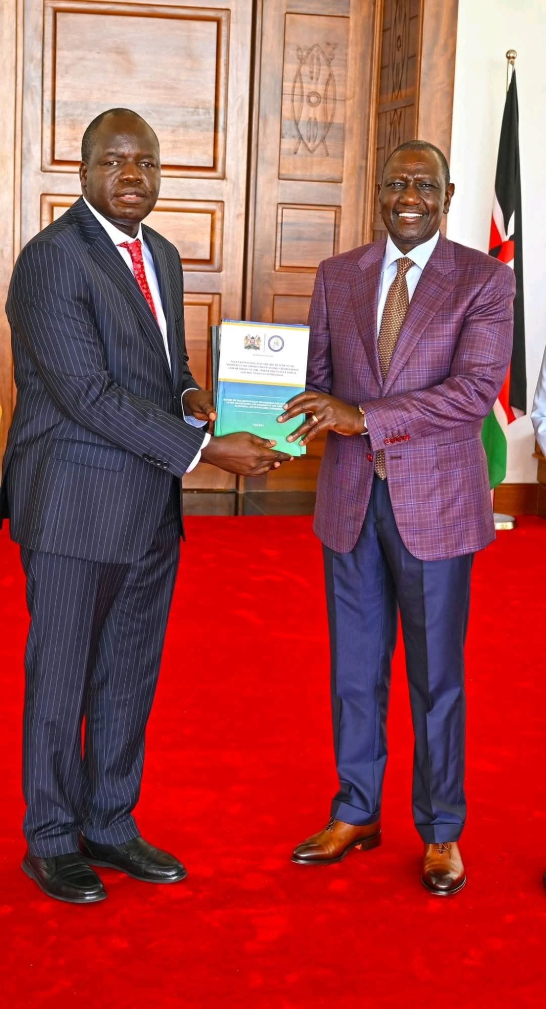 Progress as President Ruto Receives IEBC Nominees Report from Selection Panel Img 20250506 Wa0195