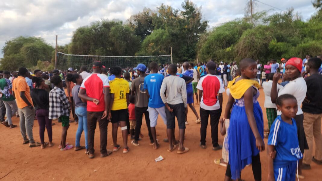 Chief Officer Gladys Mami Kivoto Champions Youth Talent at Mutomo Volleyball Tournament Img 20250527 Wa0461