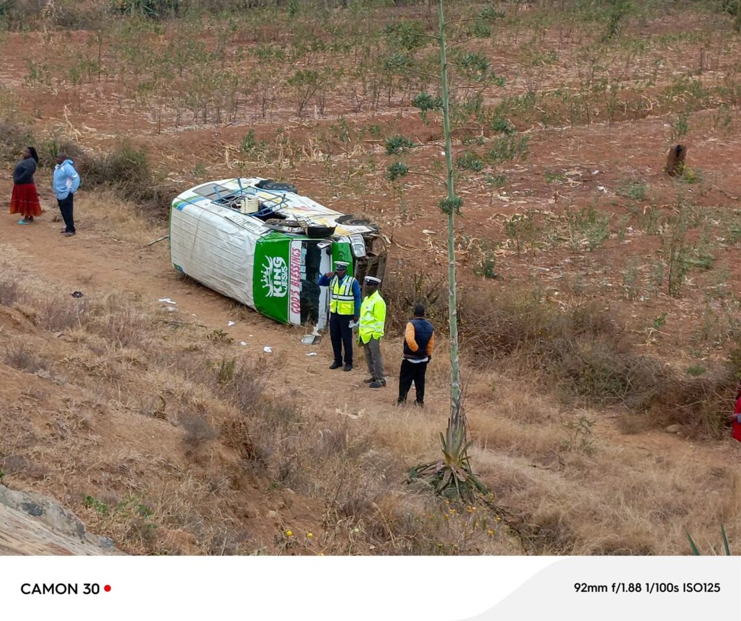 Kinatwa Sacco Bus Involved in Early Morning Accident Near Kathivo Fb Img 1753376164364