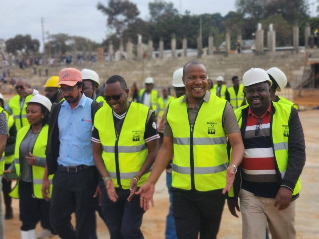 PS Mueke, Bonnie Musambi Lead Inspection of Key Government Projects in Kitui Fb Img 1755613483759