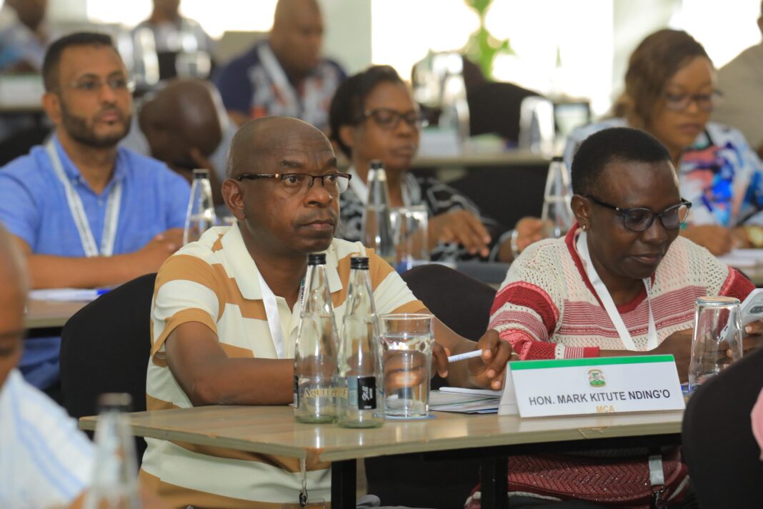 MCA Mark Ndingo Joins Governor Malombe in Key Consultative Forum in Mombasa Img 20250901 Wa0363