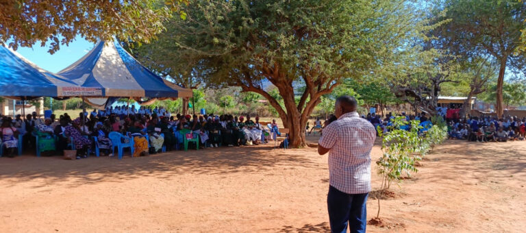 Mp hopeful Henry Nyamai Ramps Up Grassroots Development Push Through Key Project Inspections and Community Engagements in Kitui East