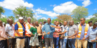 Kitui Governor Malombe Commissions 150-metre Thua Drift in Voo/Kyamatu Ward as resident Express Untold joy