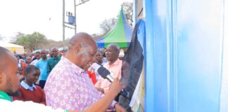 Gov Malombe Commissions KSh4.9 Million Kiimani Borehole Water Project in Mutha